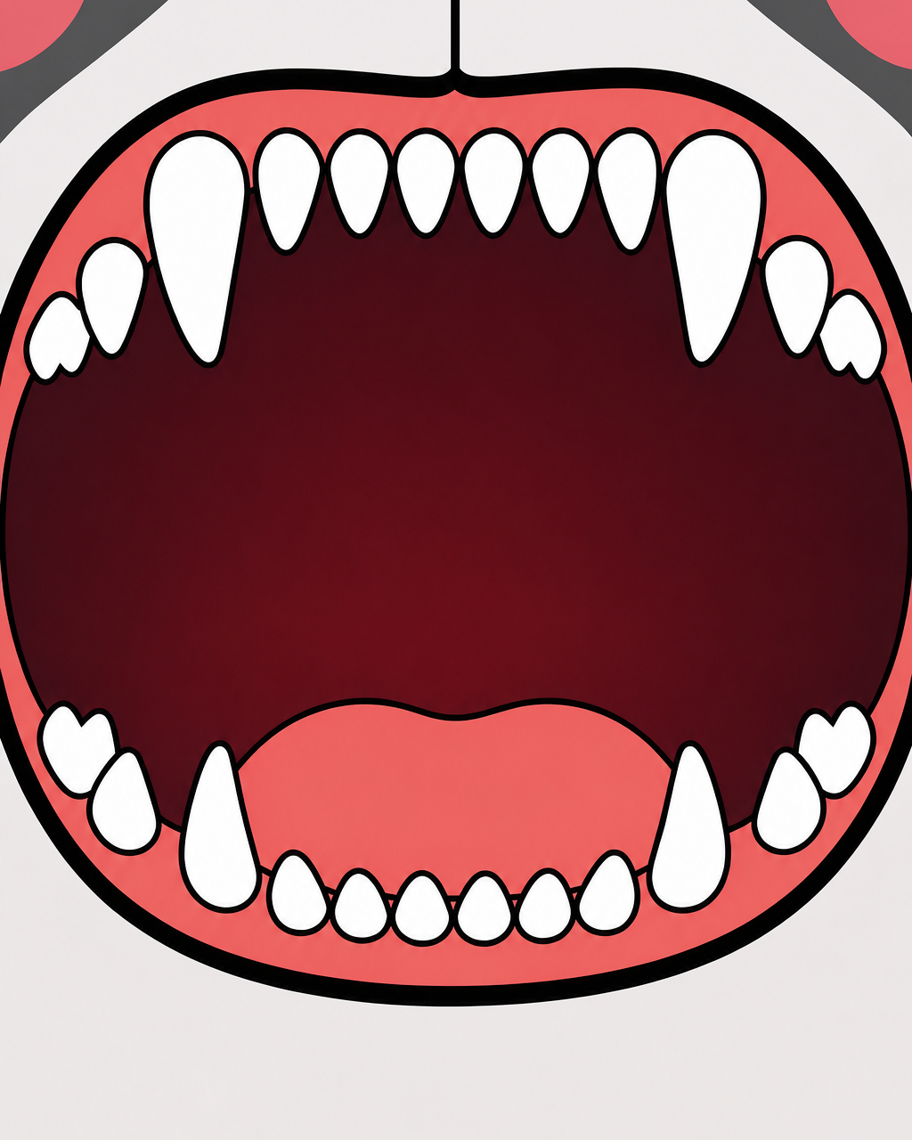 Coco's clean teeth